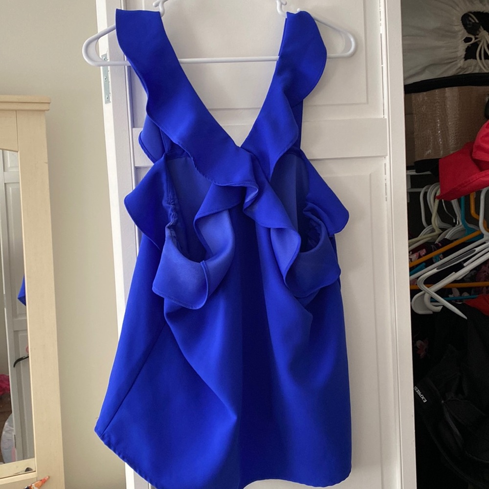 Blue banana republic dressy summer top